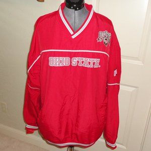 OHIO STATE Men's 2002 National Championship Football Buckeye Windbreaker Size XL